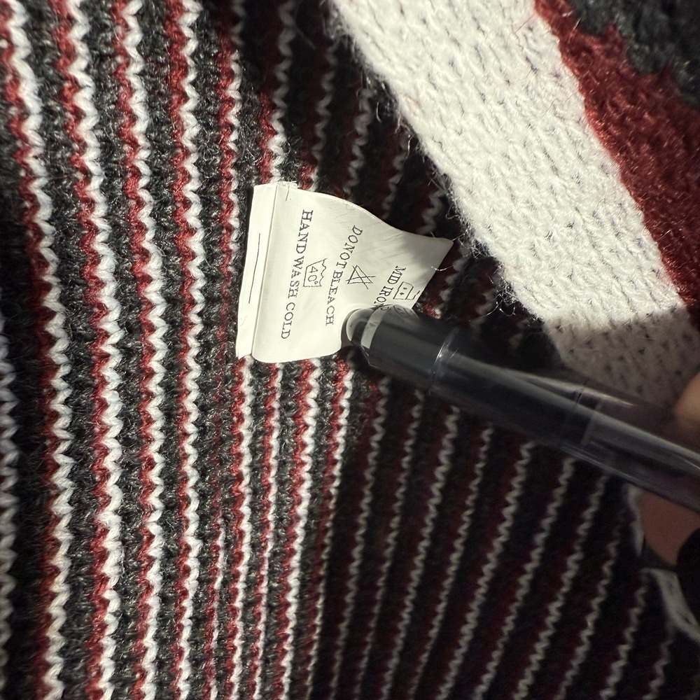 WMS 3XL Southwest Vibe Fringe Shawl Cardigan Long Sleeve Cozy - Picture 7 of 15